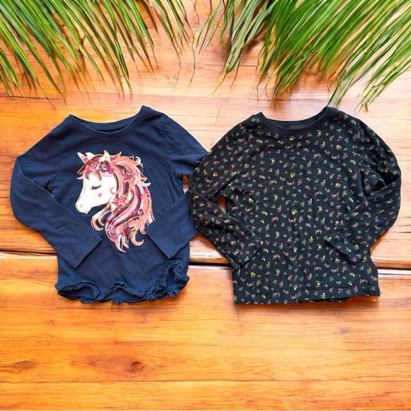 Girls’ 3T Tops & Hoodie Bundle – 5 Pieces (Disney, Old Navy, Garanimals) - Picture 6 of 16